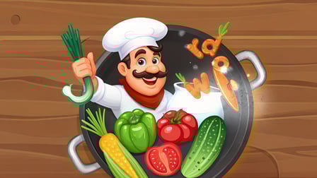 Cooking Letters - Word Search